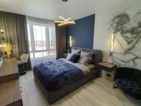 1-к квартира, 15/16 эт., 59м²